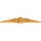 Ekena Millwork Eugene Rough Sawn Timber Gable Bracket, Western Red Cedar, 48"W x 8"H x 2"D x 6"F, 4/12 Pitch GBW048X08X0206EUG00RWR - alternate 2